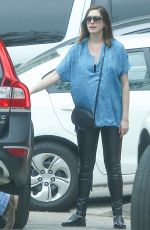 ANNE HATHAWAY Arrives at Her Baby Shower in Hollywood 03/05/2016
