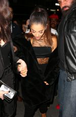 ARIANA GRANDE and ELIZABETH GILLIES at SNL Afterparty in New York 03/12/2016