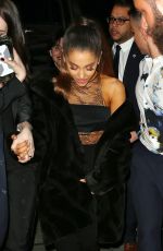 ARIANA GRANDE and ELIZABETH GILLIES at SNL Afterparty in New York 03/12/2016