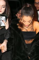 ARIANA GRANDE and ELIZABETH GILLIES at SNL Afterparty in New York 03/12/2016