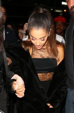 ARIANA GRANDE and ELIZABETH GILLIES at SNL Afterparty in New York 03/12/2016