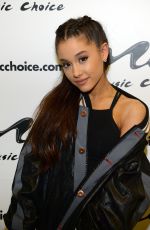 ARIANA GRANDE at Music Choice in New York 03/14/2016