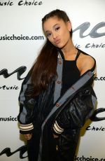 ARIANA GRANDE at Music Choice in New York 03/14/2016