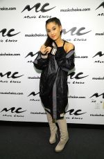 ARIANA GRANDE at Music Choice in New York 03/14/2016