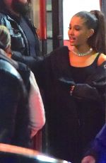 ARIANA GRANDE Leaves SNL Cast Dinner in New York 03/08/2016