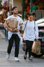 ARIANA GRANDE Shopping at Whole Foods in Studio City 03/17/2016