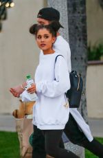 ARIANA GRANDE Shopping at Whole Foods in Studio City 03/17/2016