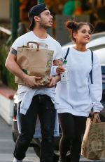 ARIANA GRANDE Shopping at Whole Foods in Studio City 03/17/2016