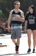 ARIEL WINTER Out Hiking in Lo Anagles  03/02/2016