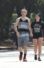 ARIEL WINTER Out Hiking in Lo Anagles  03/02/2016