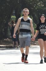 ARIEL WINTER Out Hiking in Lo Anagles  03/02/2016