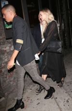 ASHLEE SIMPSON Arrives at Lady Gaga’s 30th Birthday Party in Los Angeles 03/26/2016
