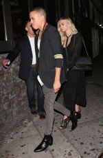 ASHLEE SIMPSON Arrives at Lady Gaga’s 30th Birthday Party in Los Angeles 03/26/2016