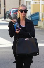 ASHLEE SIMPSON Leaves Tracy Anderson Studios in West Hollywood 03/01/2016
