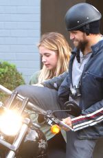 ASHLEY BENSON at a Bike Ride in Los Angeles 03/03/2016