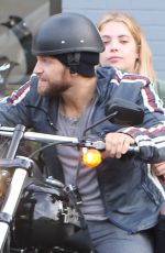 ASHLEY BENSON at a Bike Ride in Los Angeles 03/03/2016