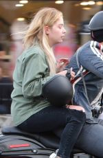 ASHLEY BENSON at a Bike Ride in Los Angeles 03/03/2016