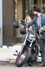 ASHLEY BENSON at a Bike Ride in Los Angeles 03/03/2016