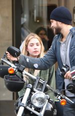 ASHLEY BENSON at a Bike Ride in Los Angeles 03/03/2016