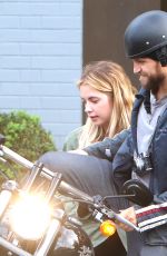 ASHLEY BENSON at a Bike Ride in Los Angeles 03/03/2016