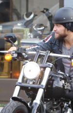 ASHLEY BENSON at a Bike Ride in Los Angeles 03/03/2016