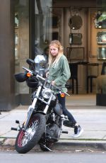 ASHLEY BENSON at a Bike Ride in Los Angeles 03/03/2016