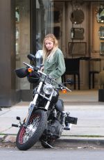 ASHLEY BENSON at a Bike Ride in Los Angeles 03/03/2016