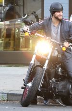 ASHLEY BENSON at a Bike Ride in Los Angeles 03/03/2016