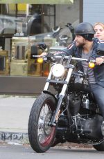 ASHLEY BENSON at a Bike Ride in Los Angeles 03/03/2016