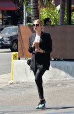 ASHLEY BENSON at a Coffee Bean in Los Angeles 03/23/2016