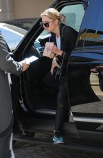 ASHLEY BENSON at a Coffee Bean in Los Angeles 03/23/2016