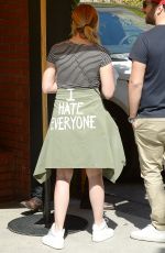 ASHLEY BENSON Out for Lunch in Beverly Hills 03/16/2016