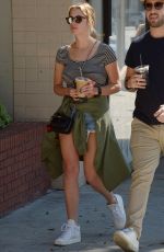 ASHLEY BENSON Out for Lunch in Beverly Hills 03/16/2016