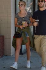 ASHLEY BENSON Out for Lunch in Beverly Hills 03/16/2016
