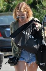 ASHLEY BENSON Out Shopping in Beverly Hills 03/17/2016
