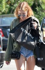 ASHLEY BENSON Out Shopping in Beverly Hills 03/17/2016
