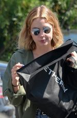ASHLEY BENSON Out Shopping in Beverly Hills 03/17/2016
