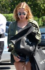 ASHLEY BENSON Out Shopping in Beverly Hills 03/17/2016