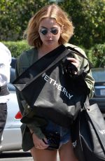 ASHLEY BENSON Out Shopping in Beverly Hills 03/17/2016