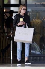 ASHLEY BENSON Out Shopping in Los Angeles 03/20/2016