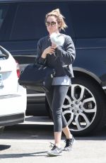 ASHLEY TISDALE at a Nail Salon in Beverly Hills 03/25/2016