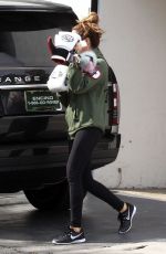 ASHLEY TISDALE Leaves a Gym in Los Angeles 03/03/2016