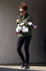 ASHLEY TISDALE Leaves a Gym in Los Angeles 03/03/2016