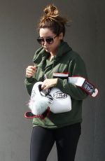ASHLEY TISDALE Leaves a Gym in Los Angeles 03/03/2016