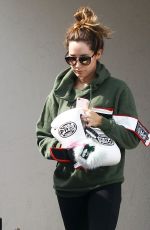ASHLEY TISDALE Leaves a Gym in Los Angeles 03/03/2016