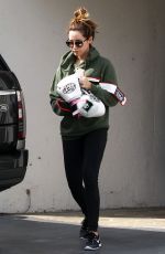 ASHLEY TISDALE Leaves a Gym in Los Angeles 03/03/2016
