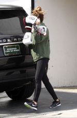 ASHLEY TISDALE Leaves a Gym in Los Angeles 03/03/2016