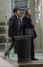 AURORA RAMAZZOTTI Night Out in Milan 03/03/2016