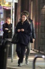 AURORA RAMAZZOTTI Night Out in Milan 03/03/2016