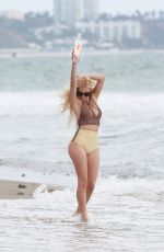 AVA SAMBORA for 138 Water Photoshoot in Malibu 03/14/2016